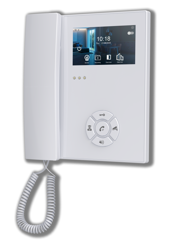 ASL4302 | Apartment Indoor Monitor 4.3 inch with Handset