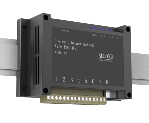 A2WE002 | 2-Wire Ethernet Switch 8 Port