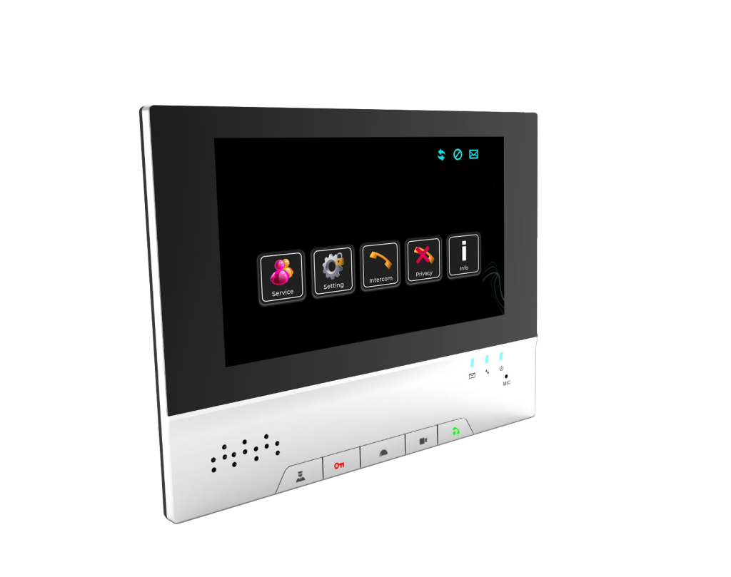 ASL7001 | Apartment Indoor Monitor 7 inch Black